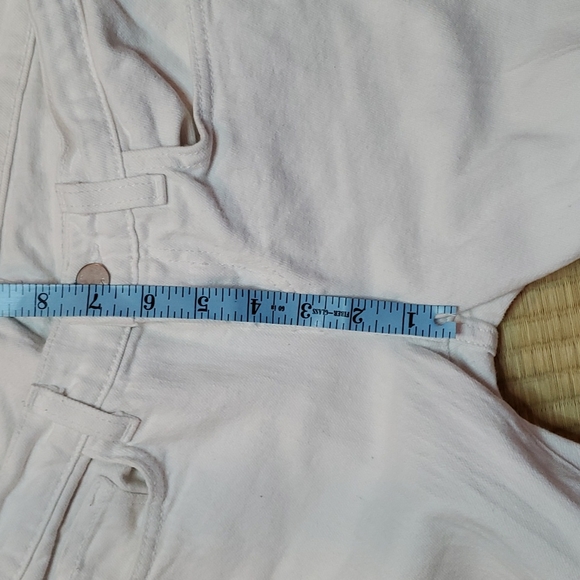 J Brand 914 Slim Straight Cigarette 5-pocket Jean, White, sz 25-26 - Picture 8 of 11